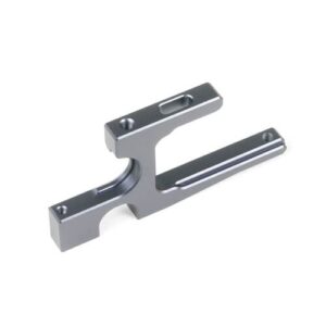 TKR9010 – Split Center Diff Mount (7075, gun metal ano, EB/ET48 2.0)