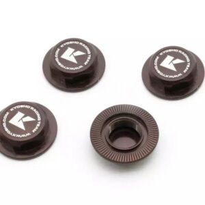 Kyosho Wheel Nut Gunmetal 4 pcs.