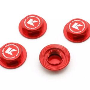 Kyosho Wheel Nut Red 4pcs.