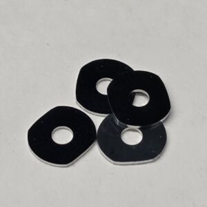 VRP 8th XV4 Black Washers - set of 4