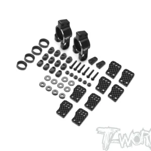 T-works Kyosho Alum. Rear Hubs - MP11